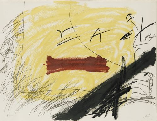ANTONI TÀPIES Barcelona (1923) / (2012) "348", 1973
