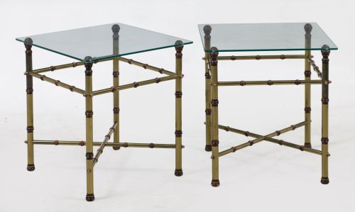 Pair of side tables, Spain, 1980s