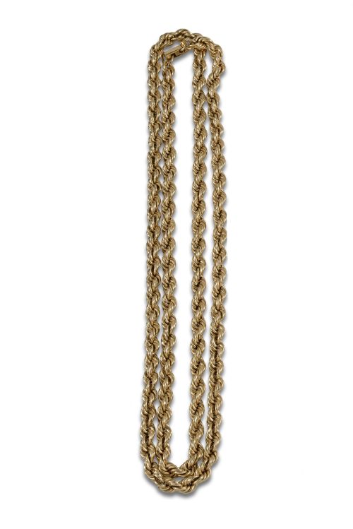 GOLD CORD NECKLACE