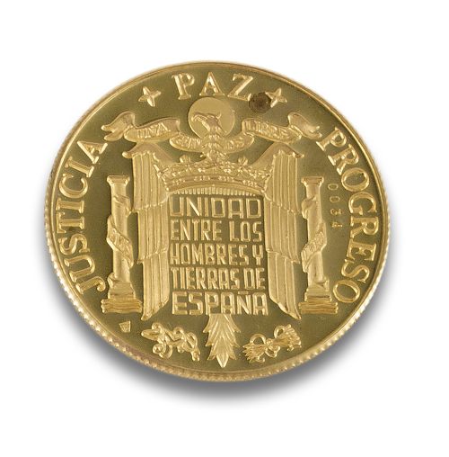 FRANCO GOLD COMMEMORATIVE MEDAL