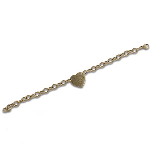 Vintage gold bracelet signed Tiffany's