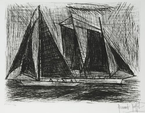 BERNARD BUFFET, BERNARD BUFFET Paris (1928) / Tourtour, Fra