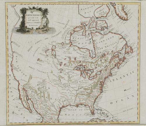 THOMAS CONDER United Kingdom (1747) / (1831) "Map of North