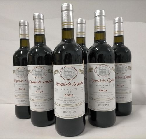 Case of 6 x 0.75L bottles of Marques de Legarda Reserva 201