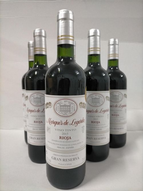Case of 6 x 0.75L bottles of Marques de Legarda Gran Reserv