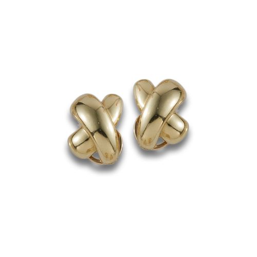 YELLOW GOLD EARRINGS