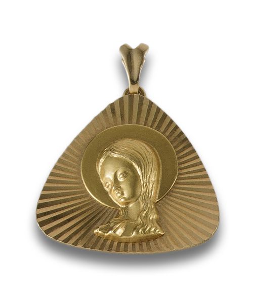 GOLD MEDAL OF THE VIRGIN MARY