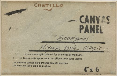 JORGE CASTILLO, JORGE CASTILLO Pontevedra (1933) "Still Lif