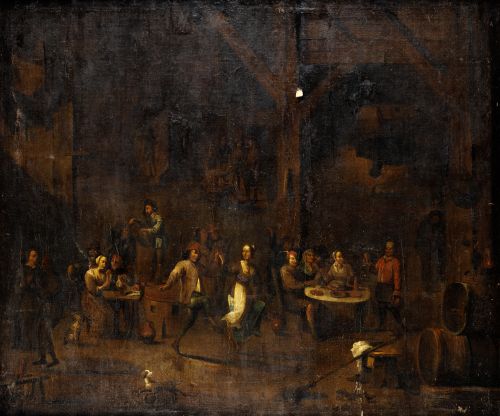 ESCUELA HOLANDESA, DUTCH SCHOOL ( / 19th CENTURY) "Interior