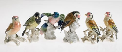 Seifa porcelain bird figurines