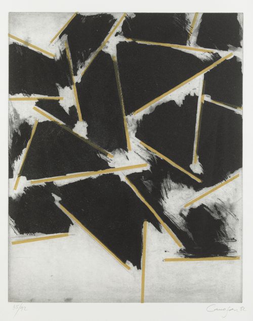 RAFAEL CANOGAR, RAFAEL CANOGAR Toledo (1935) "Nº2 Los Andes