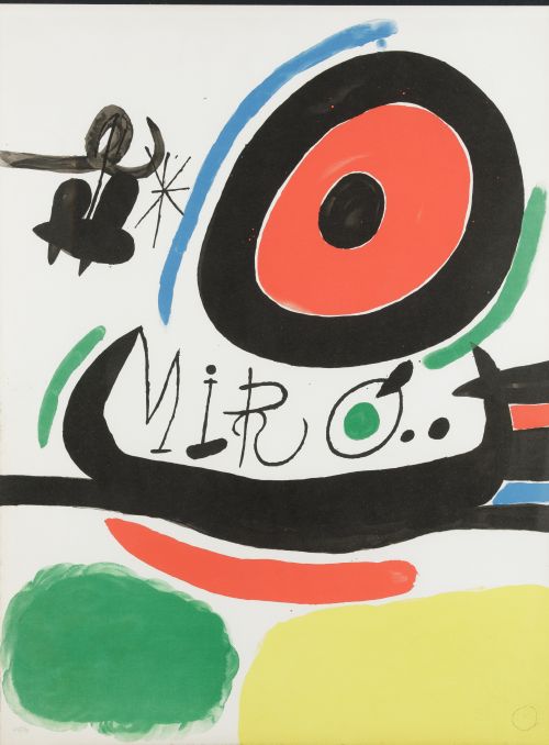 JOAN MIRÓ, JOAN MIRO Barcelona (1893) / Palma de Mallorca (