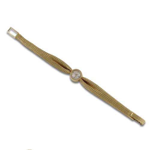 JAEGER LECOULTRE RETRO GOLD WATCH