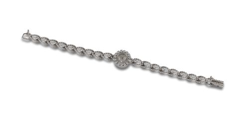 JAEGER LECOULTRE GOLD AND DIAMONDS JEWELRY WATCH