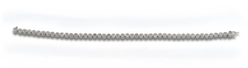 PULSERA RIVIERE DE PLATINO Y BRILLANTES 