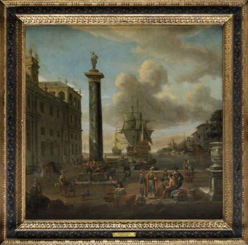 ABRAHAM STORCK Amsterdam, Netherlands (1635) / (1710) "View