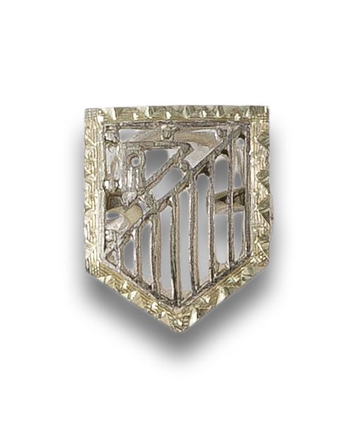 SILVER ATLETICO DE MADRID BADGE