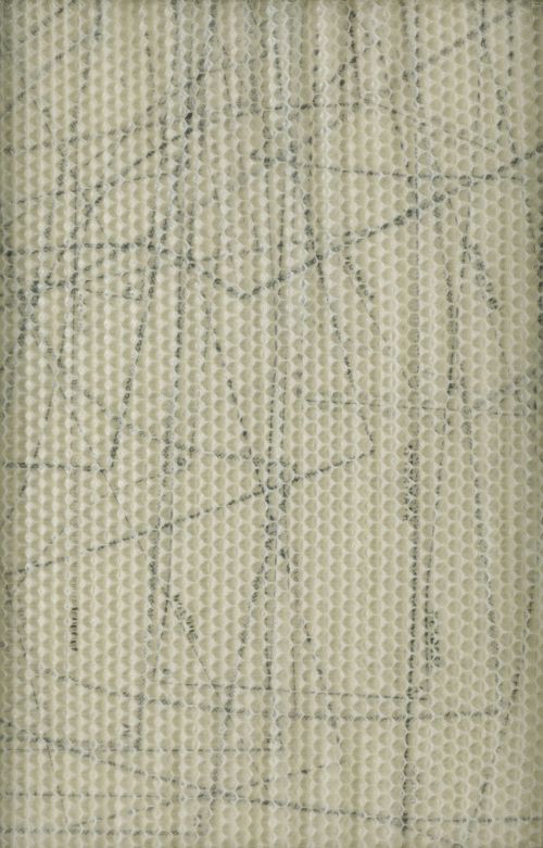 PEDRO MORA, "Sin título", Técnica mixta (díptico)