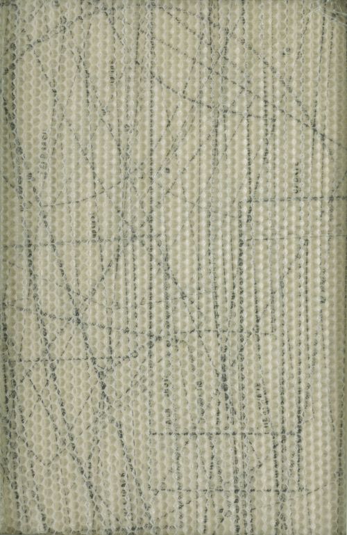 PEDRO MORA, "Sin título", Técnica mixta (díptico)