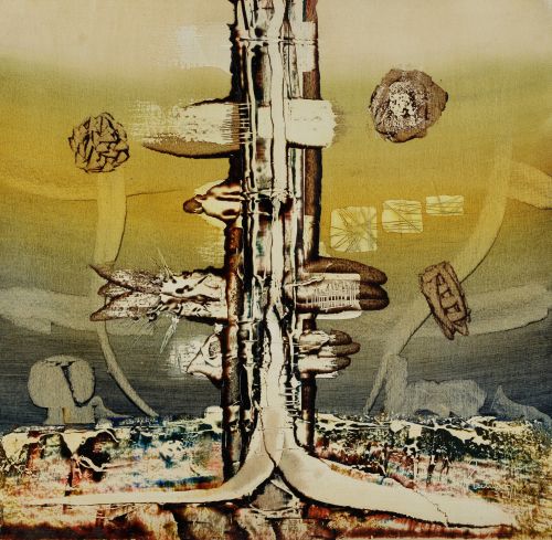 PEDRO PACHECO, "En la fantasía del espejo", 1972, Técnica m