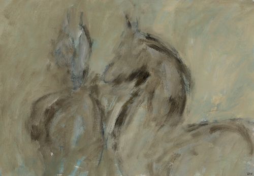 JOSE ANTONIO PÉREZ DE VARGAS, "Sin título", 1986, Óleo sobr