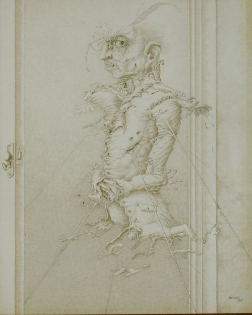 JOSÉ VIERA, "Homenaje a José Hernández", 1978, Lápiz sobre