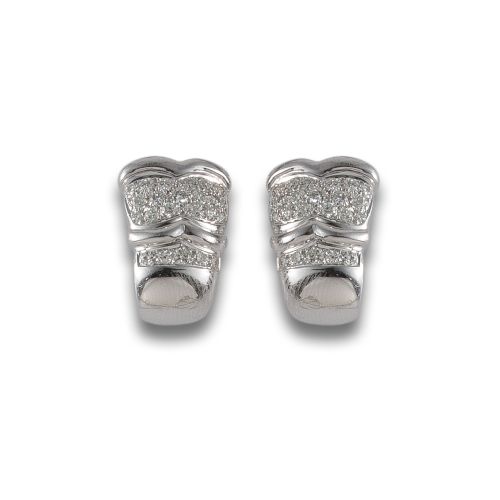 PENDIENTES DE ORO Y DIAMANTES