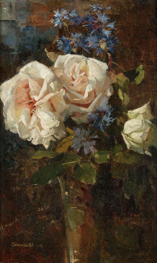 SPANISH SCHOOL (19TH CENTURY) "Roses"