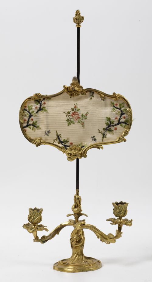 Louis XV style candelabra, signed L. Veron, France, c. 1800