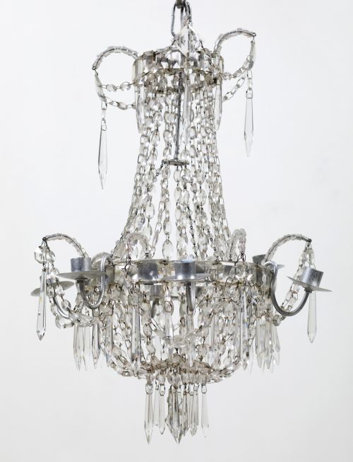 Louis XVI style ceiling lamp, 20th century