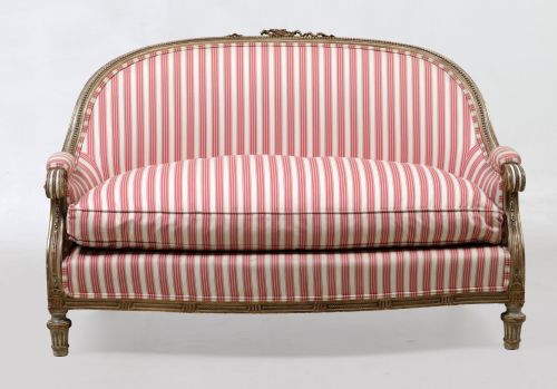 Louis XVI style canape, France, 20th century