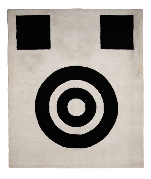 Tufted rug designed by Andrea Stuyck, 20th century