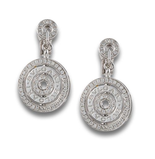 PENDIENTES ASTRALE BVLGARI DE ORO Y DIAMANTES