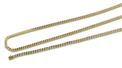 COLLAR Y PULSERA DE ORO