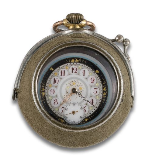 RELOJ DE BOLSILLO ANTIGUO DE LATÓN