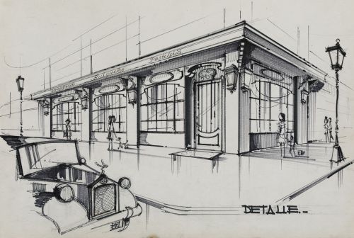 MIGUEL ÁNGEL MORCUENDE GARCÍA, "Colección de bocetos de dec