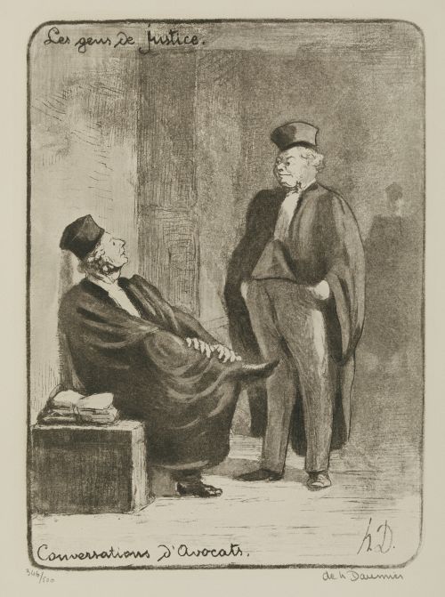 HONORÉ DAUMIER, HONORE DAUMIER Marseille, France, (1808) /