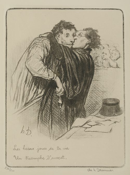 HONORÉ DAUMIER, HONORE DAUMIER Marseille, France, (1808) /