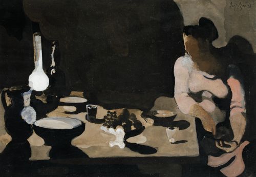 MANUEL RUIZ PIPO, MANUEL RUIZ PIPO (1928 / 1998) "Woman at