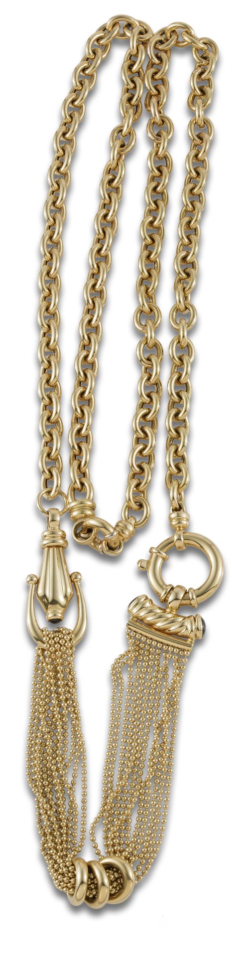COLLAR LARGO DE ORO