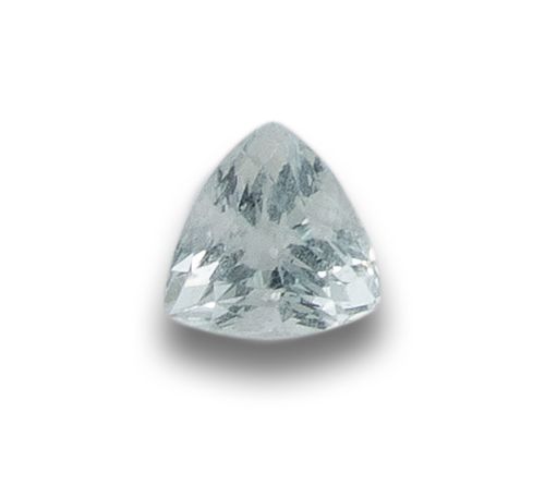 AGUAMARINA TALLA TRILLION DE 4.51 CT.
