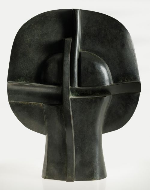 JOSÉ LUIS SÁNCHEZ, "Selene", Escultura de bronce patinado