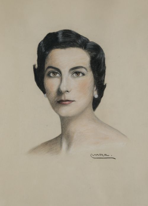 ESCUELA ESPAÑOLA, SPANISH SCHOOL (20TH CENTURY) "Portrait o