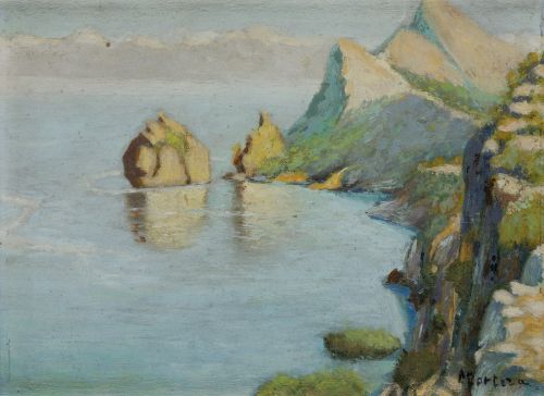 NICOLAS FORTEZA Felanitx, Mallorca (1918) / (2010) "Coast o
