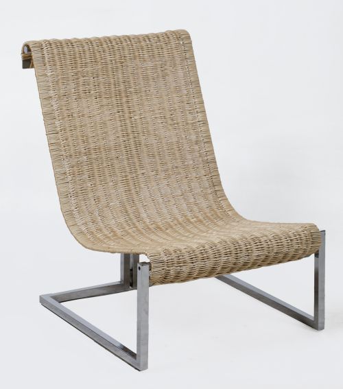 Silla siguiendo el modelo PK20 de Poul Kjaerholm, S. XX