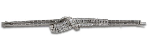 BRAZALETE DE ORO Y DIAMANTES DE LA JOYERÍA ALDAO