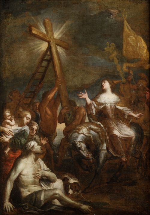 ESCUELA ITALIANA, ITALIAN SCHOOL (17th Century) "Finding of