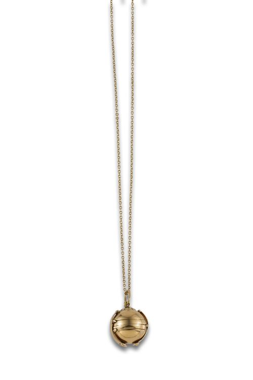 CADENA CON COLGANTE BOLA PORTARETRATO