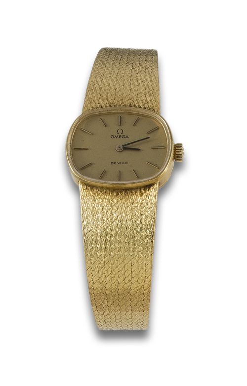 RELOJ DAMA OMEGA DE VILLE DE ORO AMARILLO