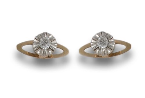 GEMELOS DE ORO, PLATINO Y BRILLANTES